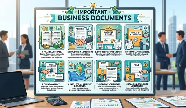 Essential Business Documents Every Company Should Maintain