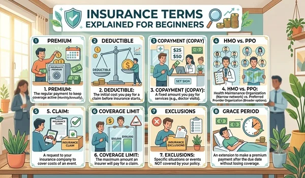 Insurance Terms Explained for Beginners